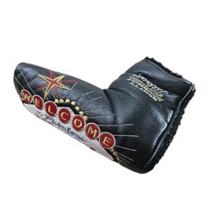Rare 2005 Scotty Cameron Putter Head Cover Las Vegas Collector Black Titleist